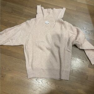 Reiss beige cozy sweater